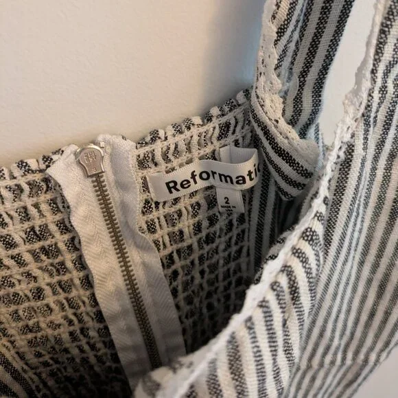 Reformation Tagliatelle Dress in Vineyard - Picture 5 of 7